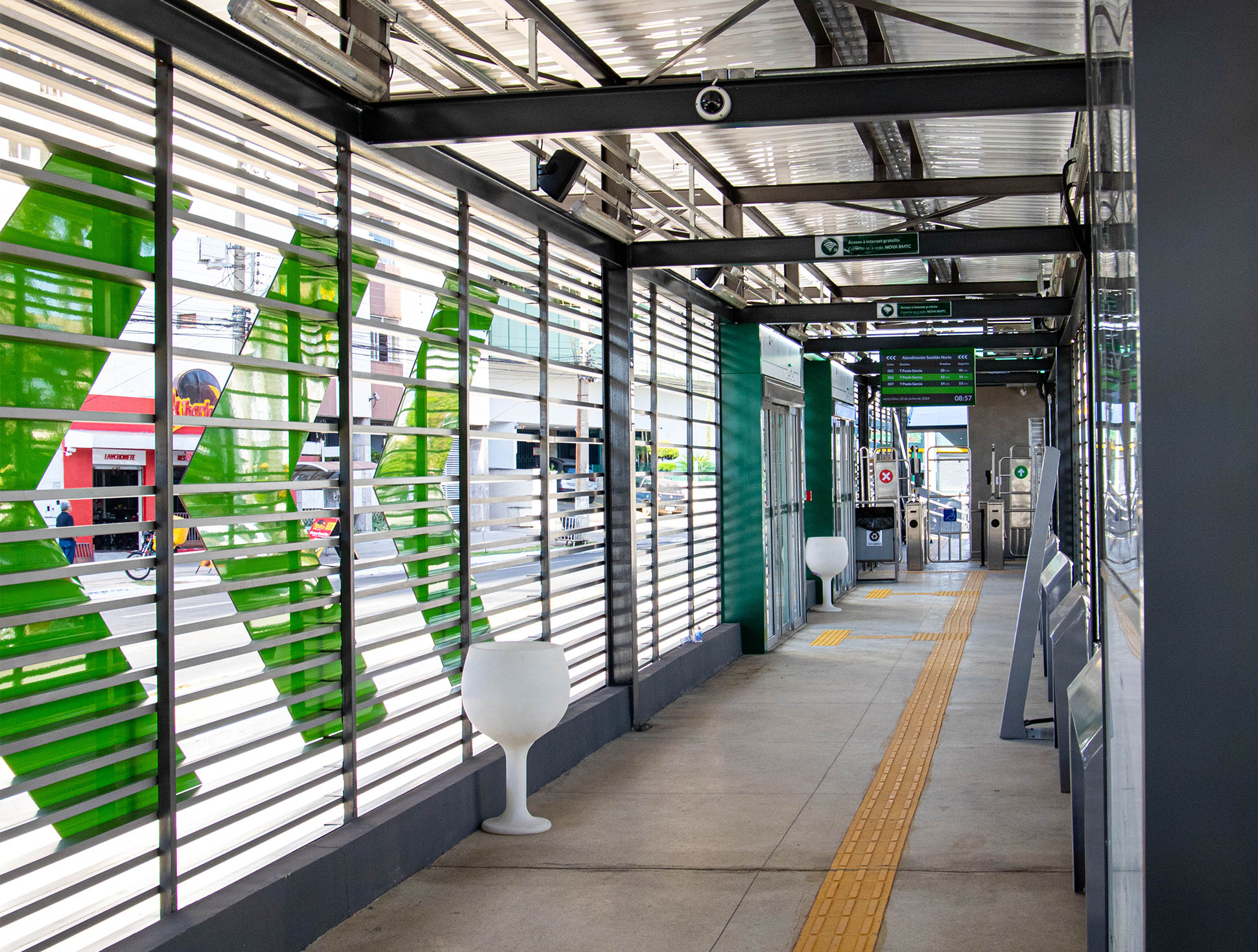 Foto de divulgação da estação